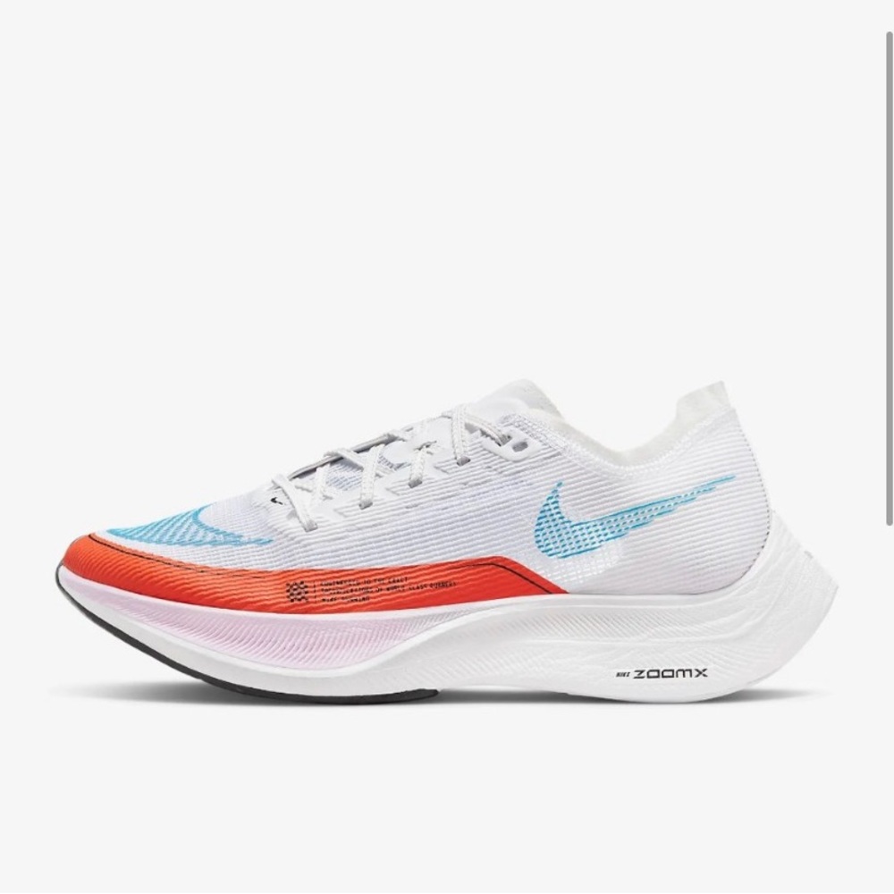 Only worn on one run Authentic Nike ZoomX Vaporfly Next %2 Womens 9.5 shoes.